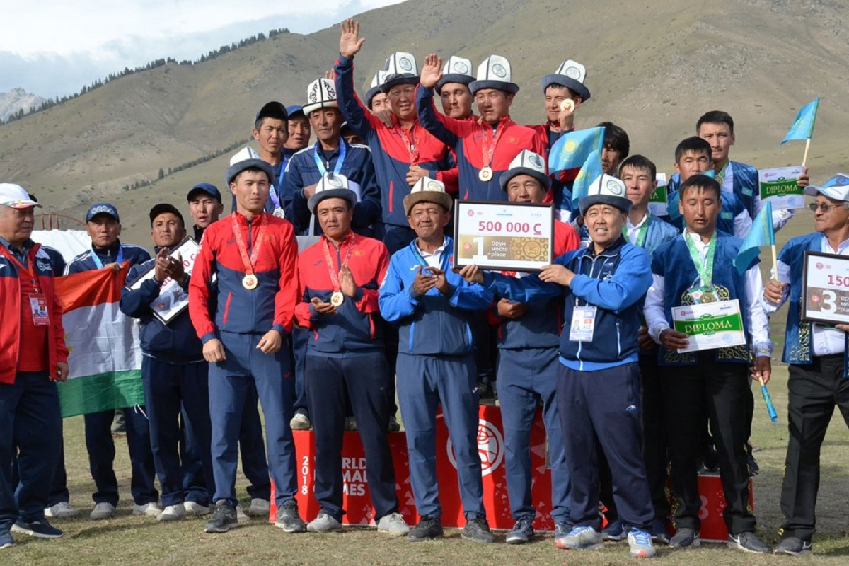 Кыргызстанская команда завоевала золото по ордо