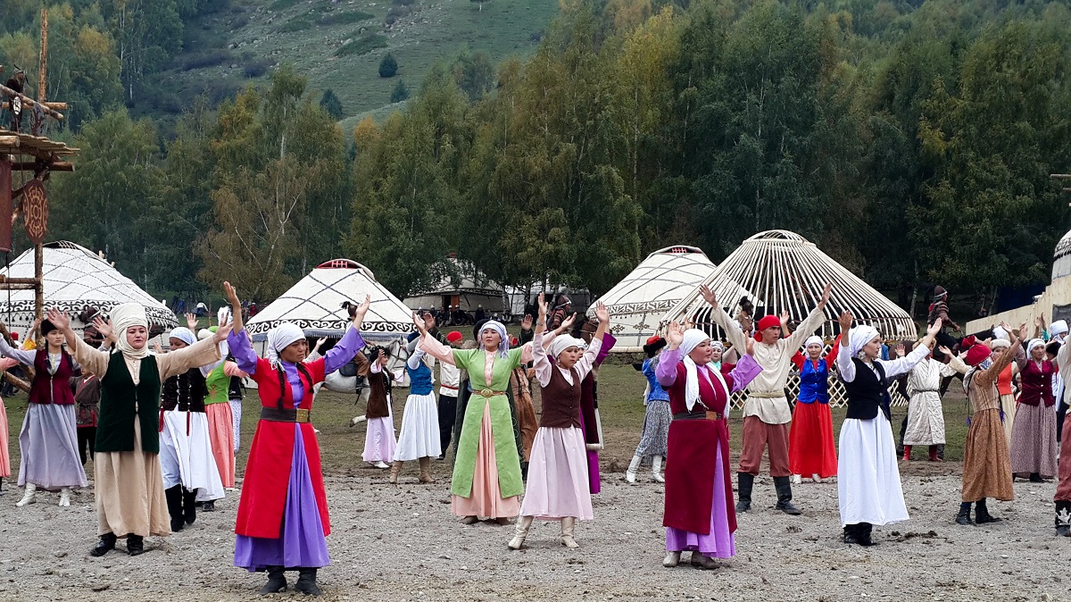 Репетиции в урочище Кырчын в самом разгаре