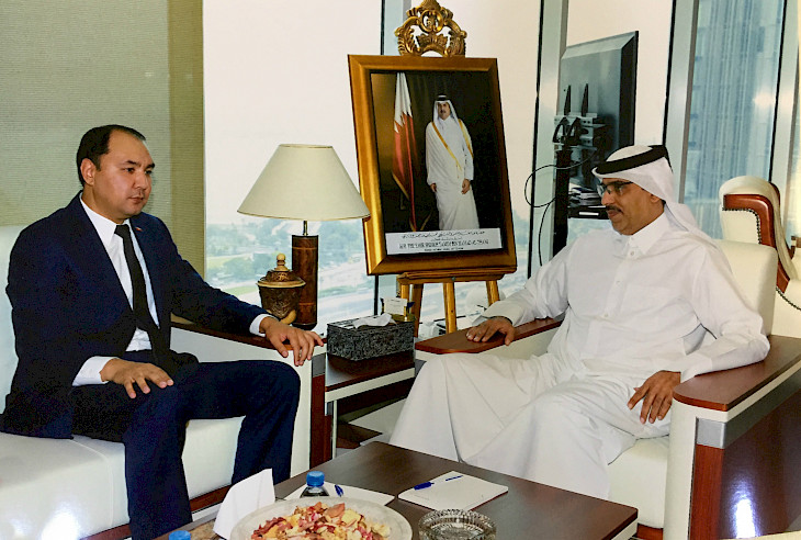 Kyrgyz Ambassador has urged Qatari news agency to assist in promotion of III WNG in Arab media